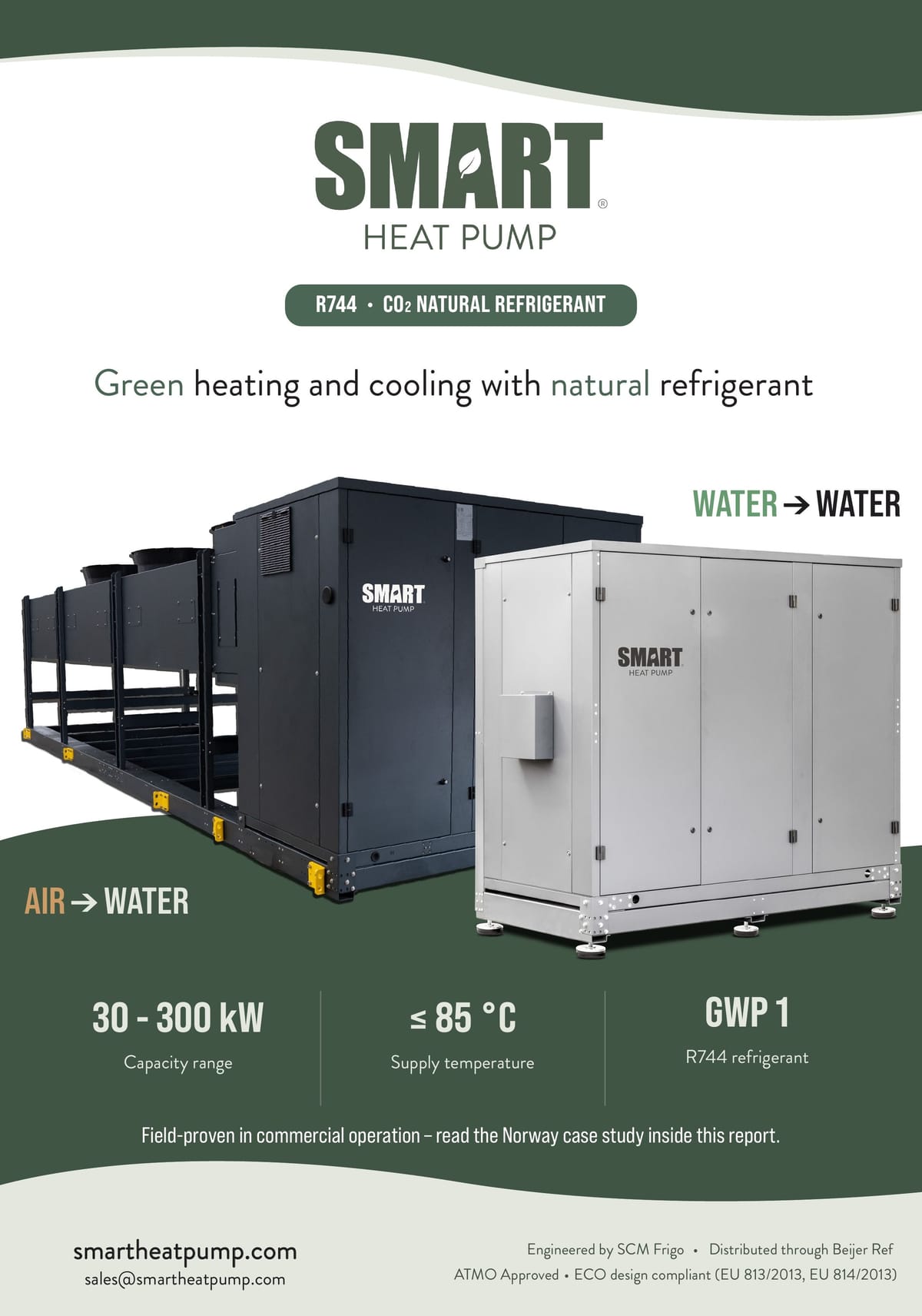 Full-page advertisement — SCM Frigo