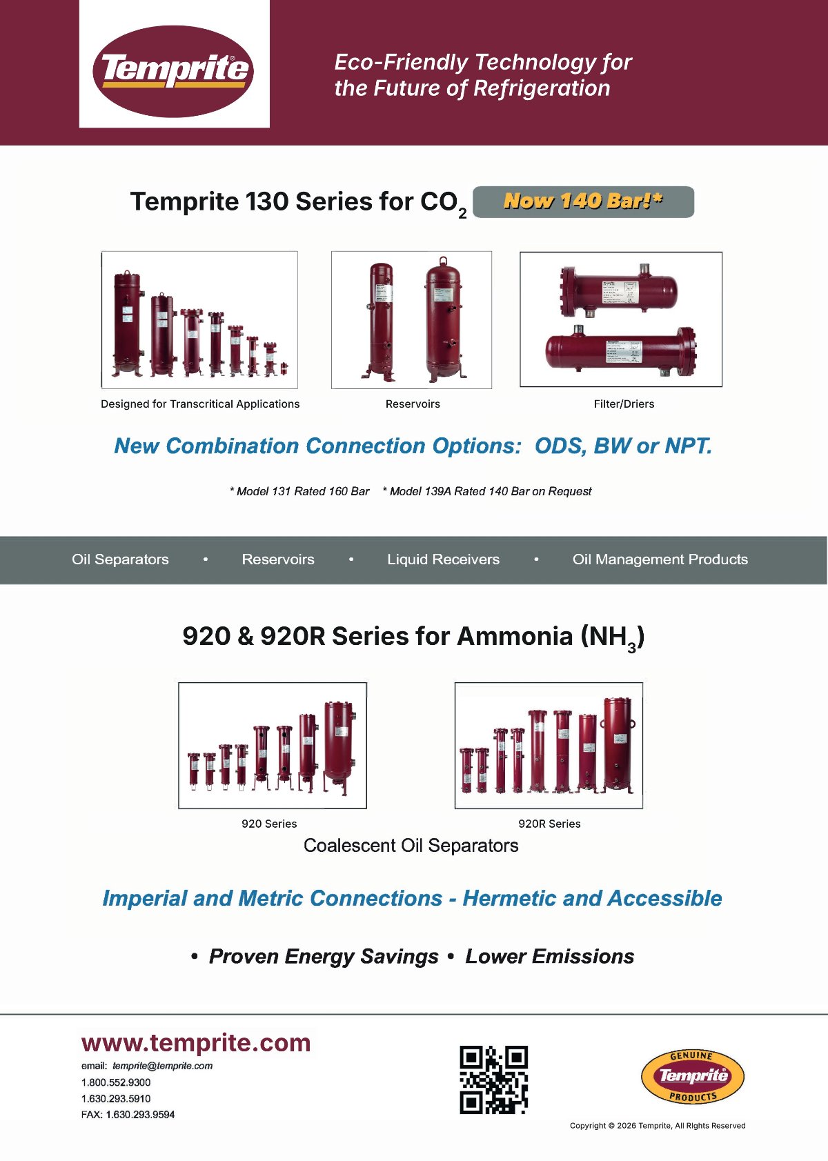 Full-page advertisement — Temprite